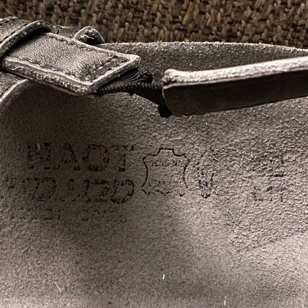 Naot Womens Norah Slingback Sandals Comfort Adjustable Pewter Gray EUR 42 - Picture 8 of 11